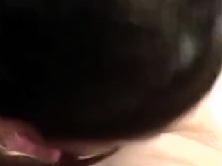 Busty Asian close up masturbation