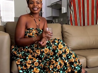 Facefucking All Day With Ebony Amateur Casting Hottie