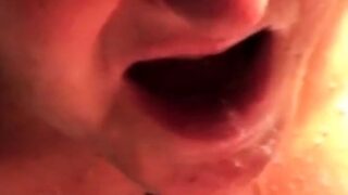 Hot cumshot for amateur fetish mature stockings slut