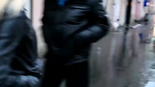 Puffy Blonde Gets Her Round Ass Blacked