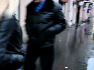 Puffy Blonde Gets Her Round Ass Blacked