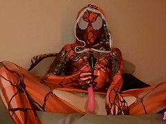 Records Herself As Carnage For Spiderman (cosplay) Bjmasks – Gwen Stacy