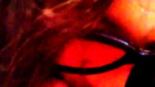 Valentinne crossdresser amateur  blowjob and cum in mouth