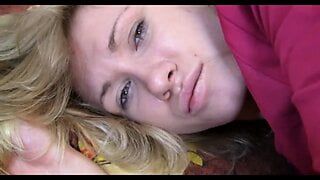 Cute Blonde Lets Stranger Stick His Dick In All Her Holes