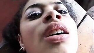 Two girls having anal sex with a man